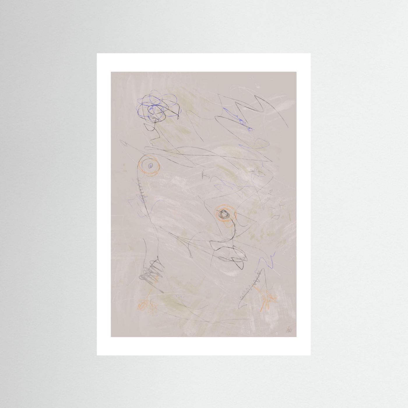 Paper Print: "Life Is Boring Without Chaos 3#"