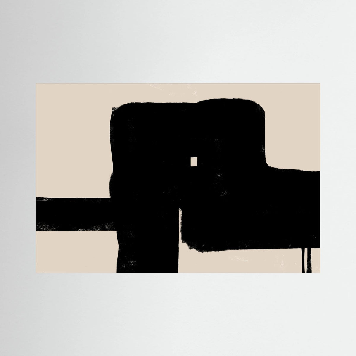 Canvas Print: "Void" (Colored Frame)