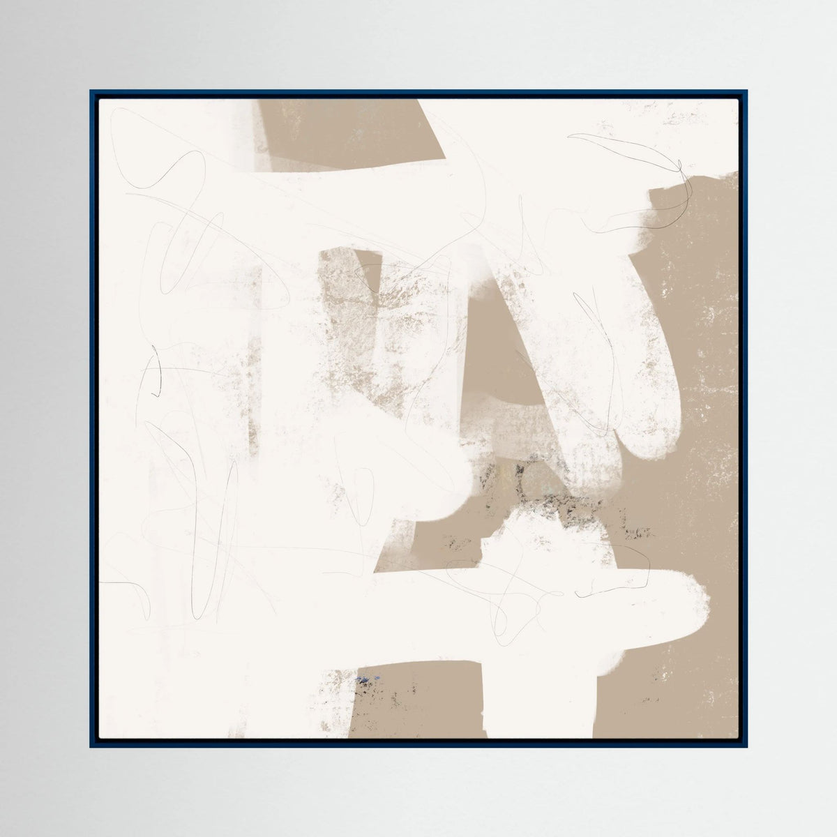 Canvas Print: "More Than Simple" (Colored Frame)