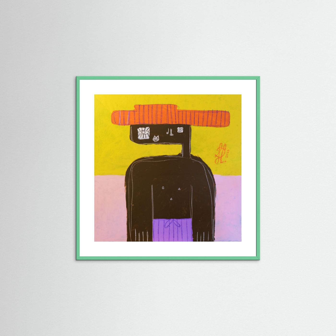 Paper Print: "Benjamin"