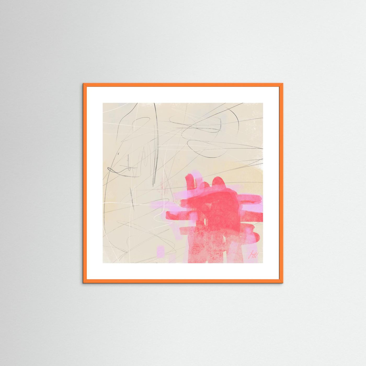 Paper Print: "Only One Heart"