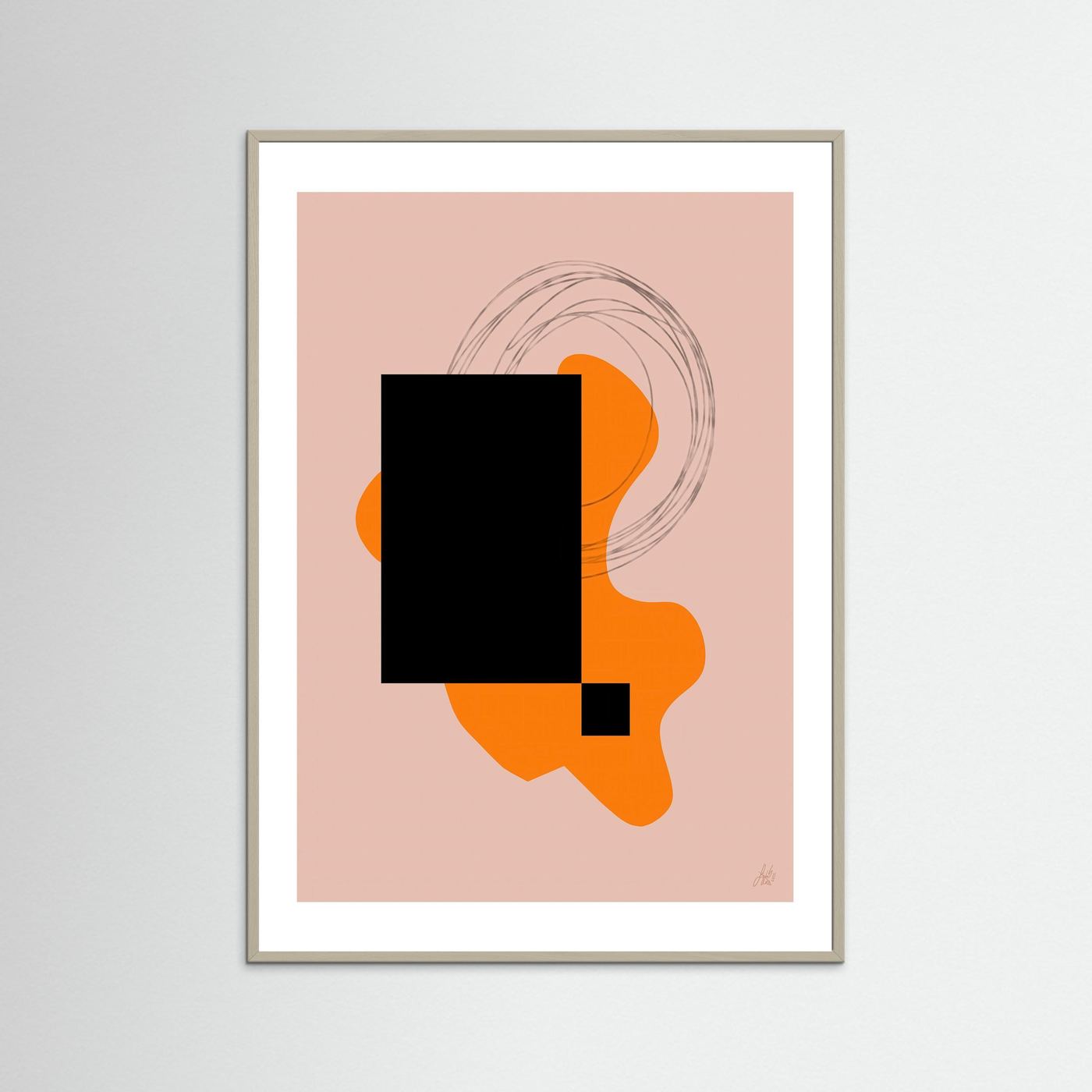 Paper Print: "Life Is Boring Without Chaos 2#"