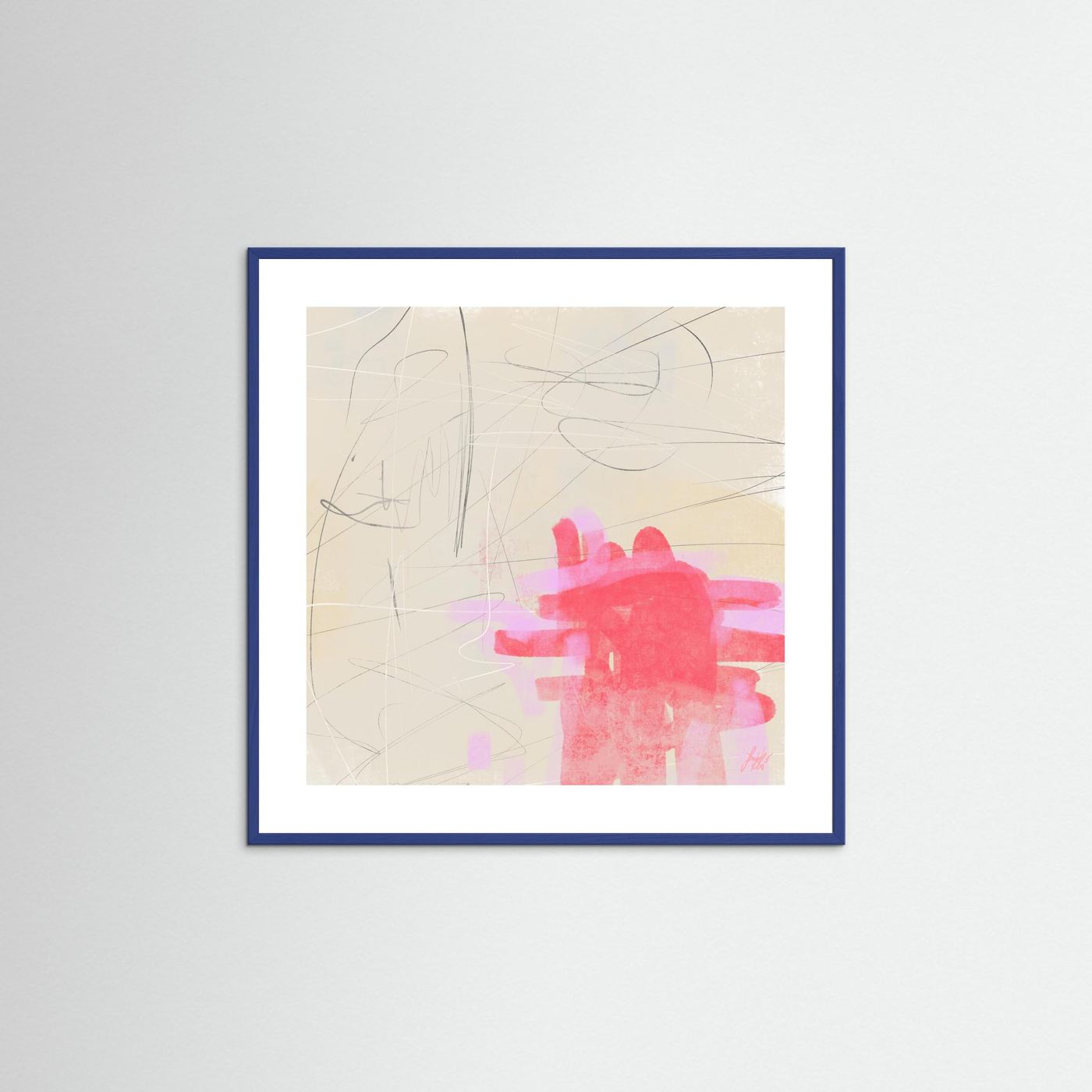 Paper Print: "Only One Heart"