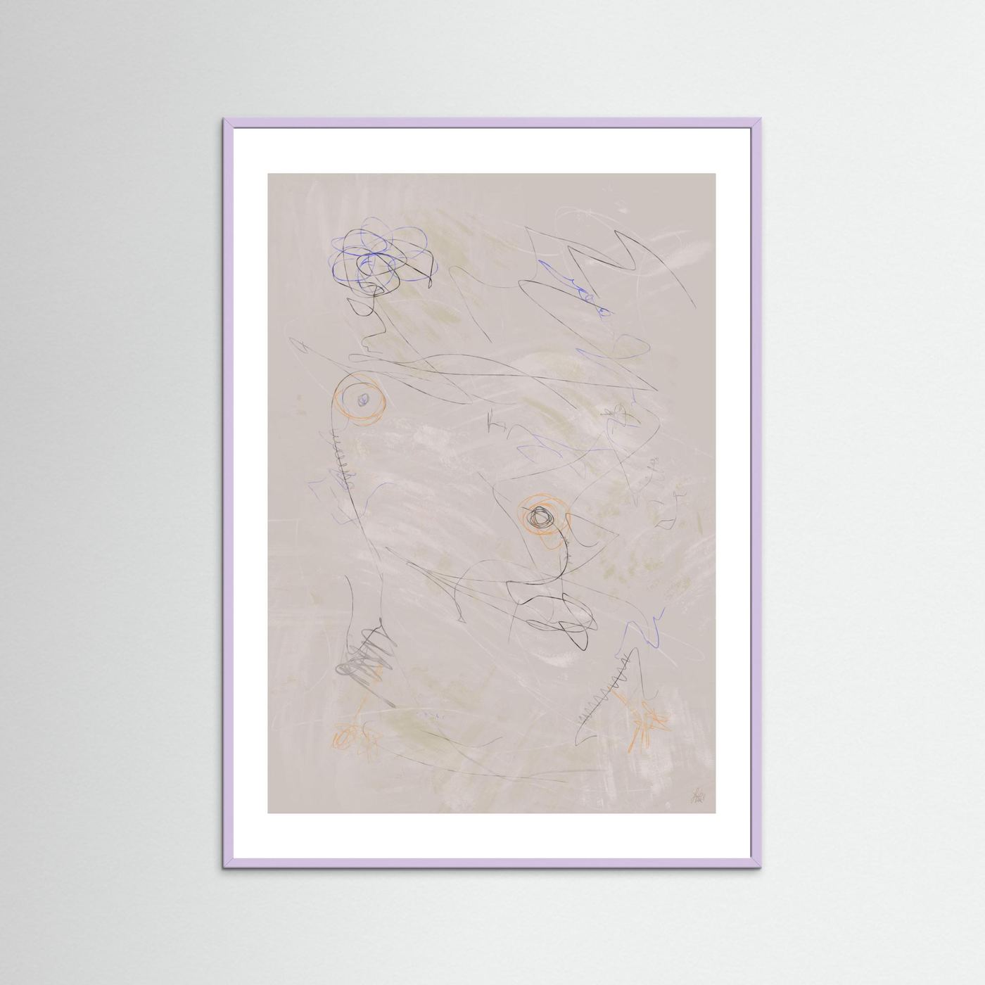 Paper Print: "Life Is Boring Without Chaos 3#"