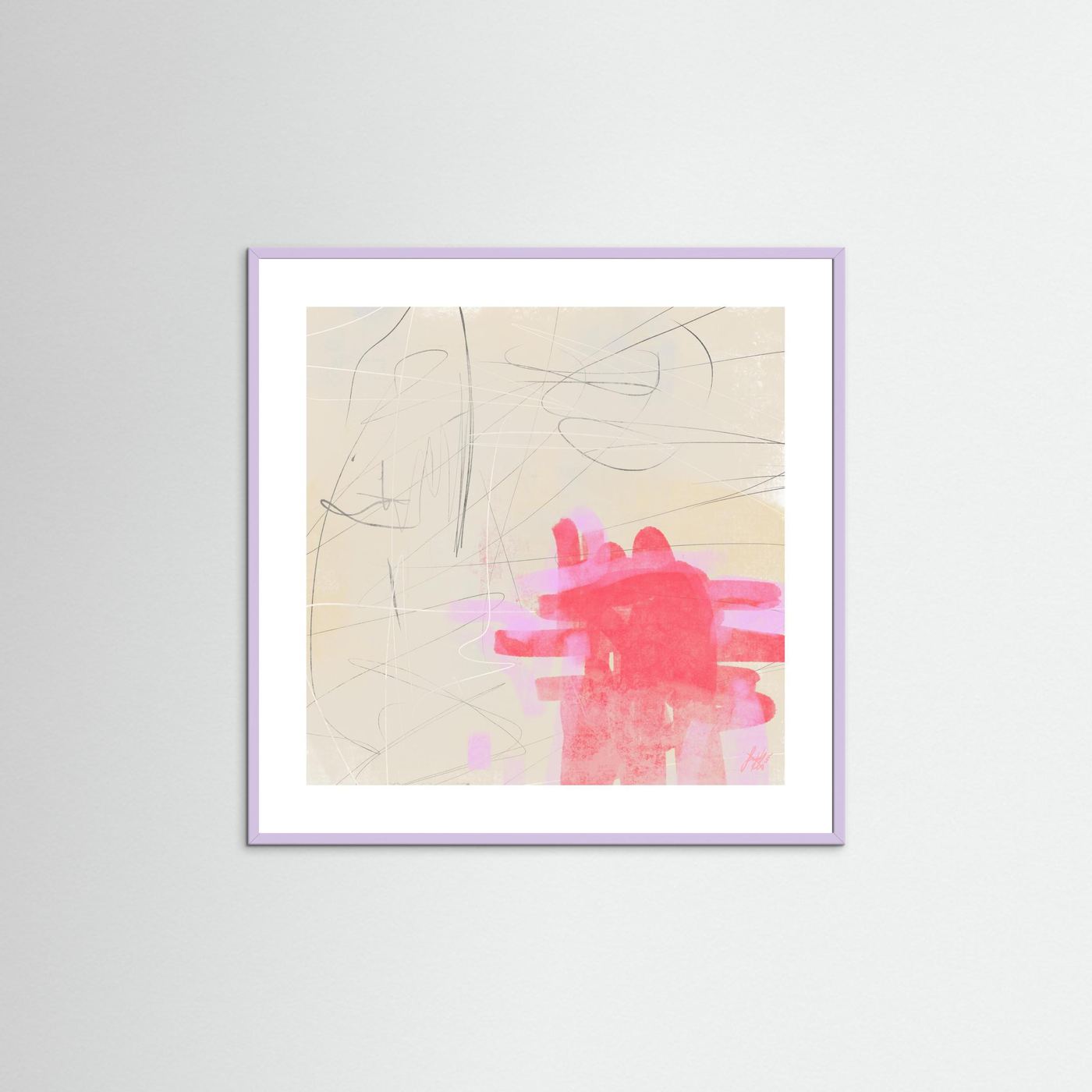 Paper Print: "Only One Heart"