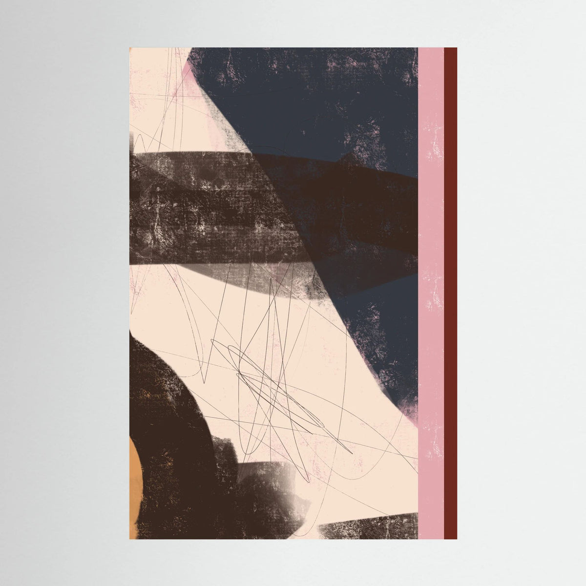 Canvas Print: "Adore You" (Colored Frame)