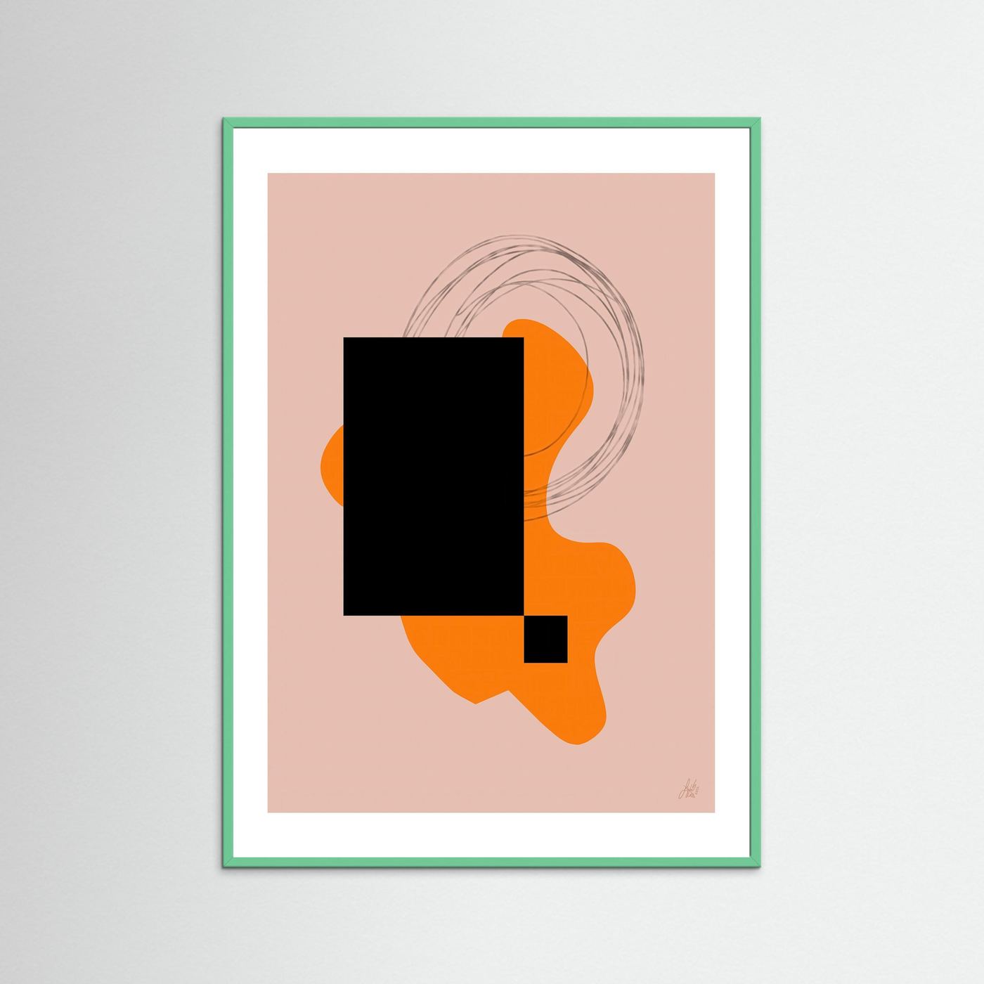 Paper Print: "Life Is Boring Without Chaos 2#"