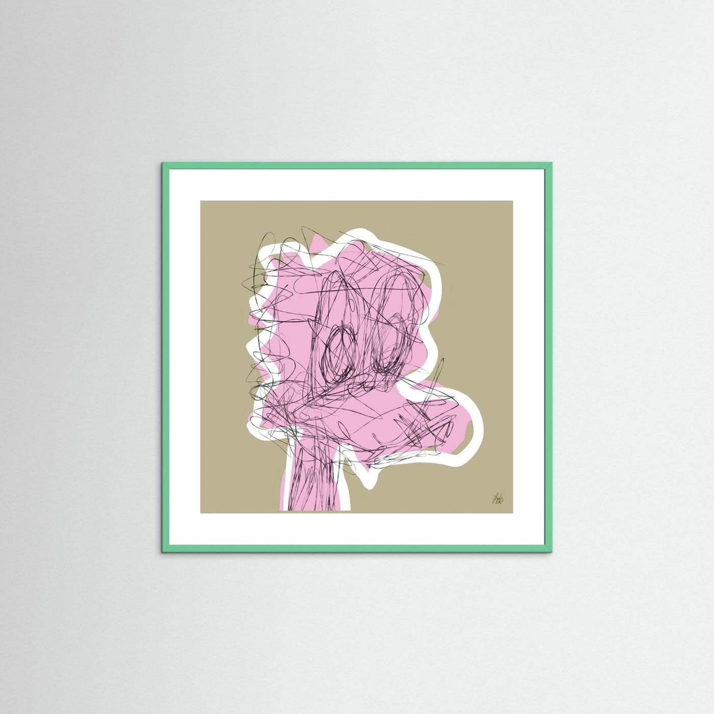 Paper Print: "Tyson"