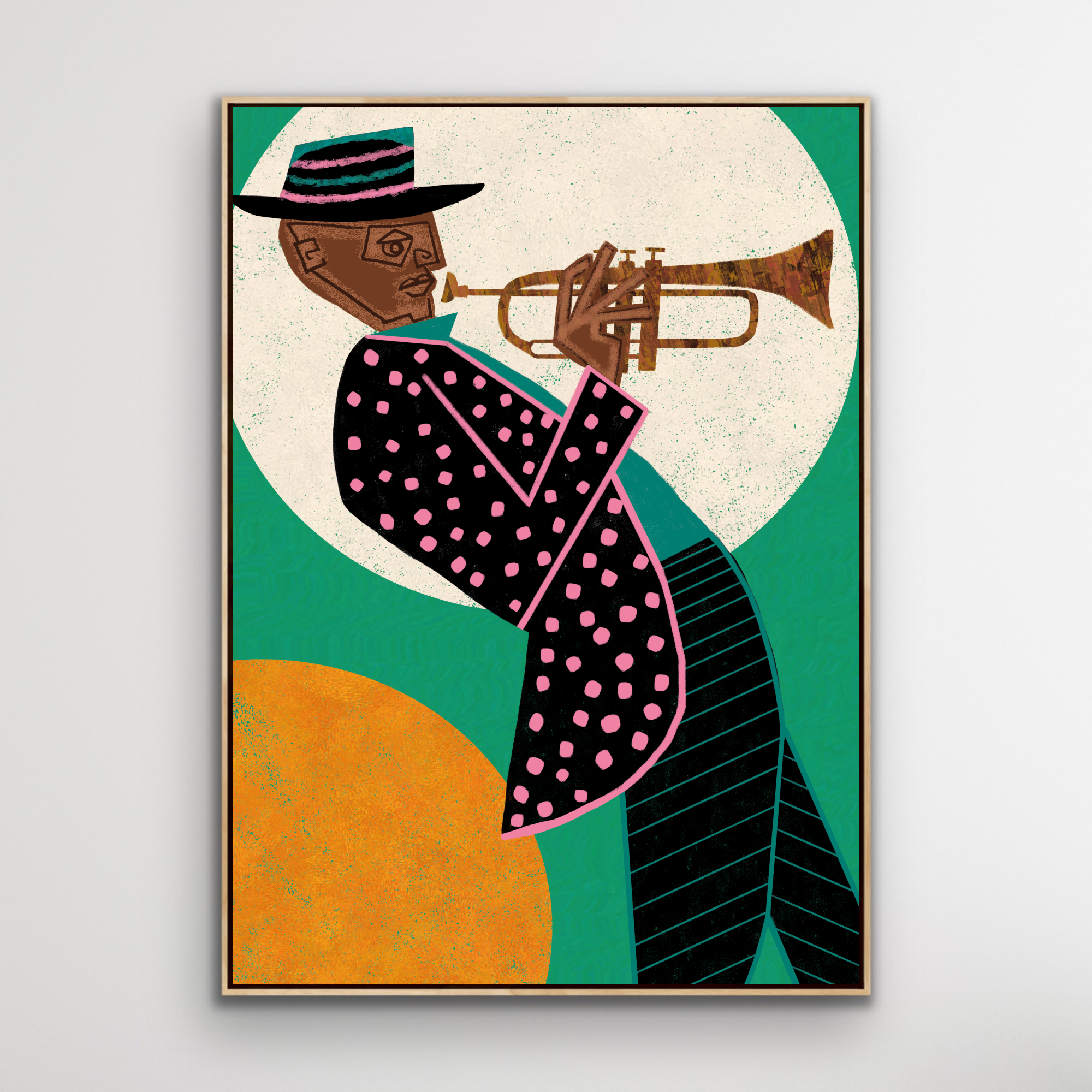 Canvas Print: "Musician Guy"