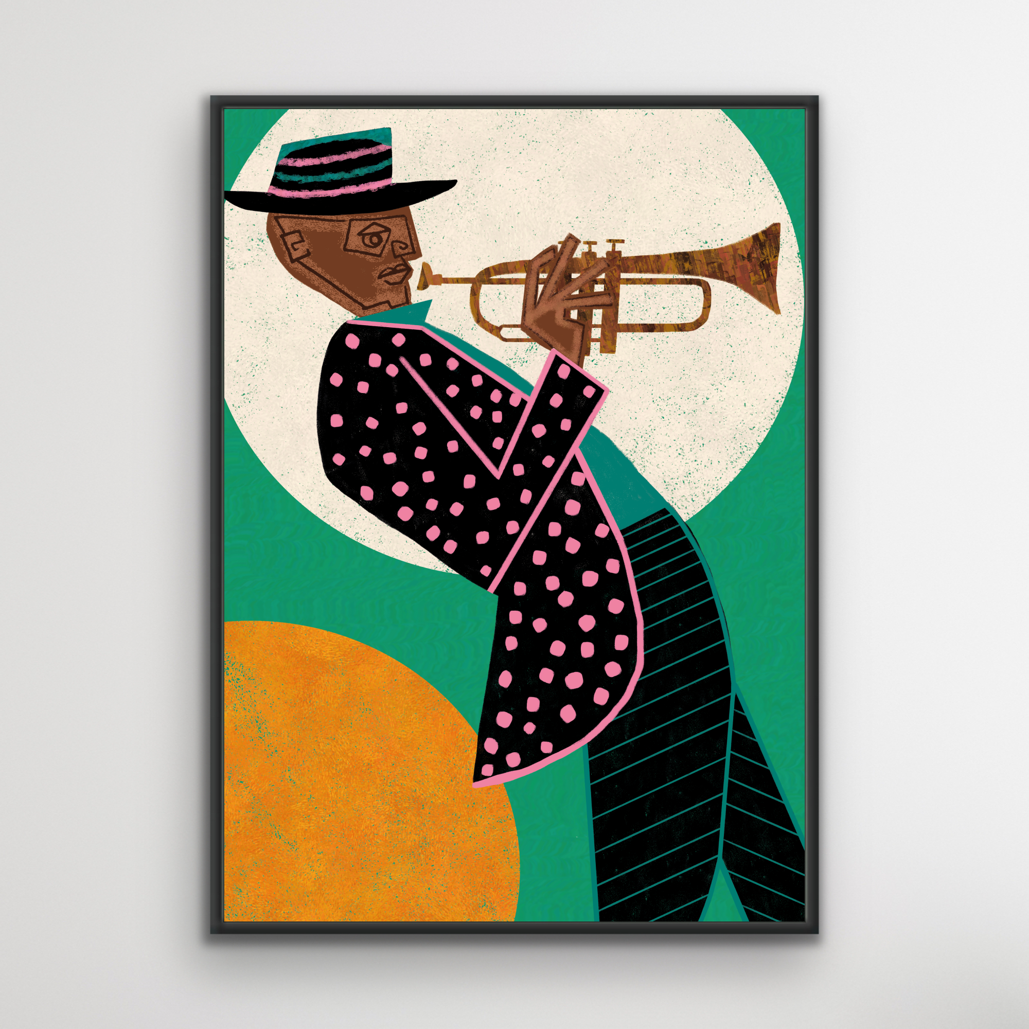 Canvas Print: "Musician Guy"