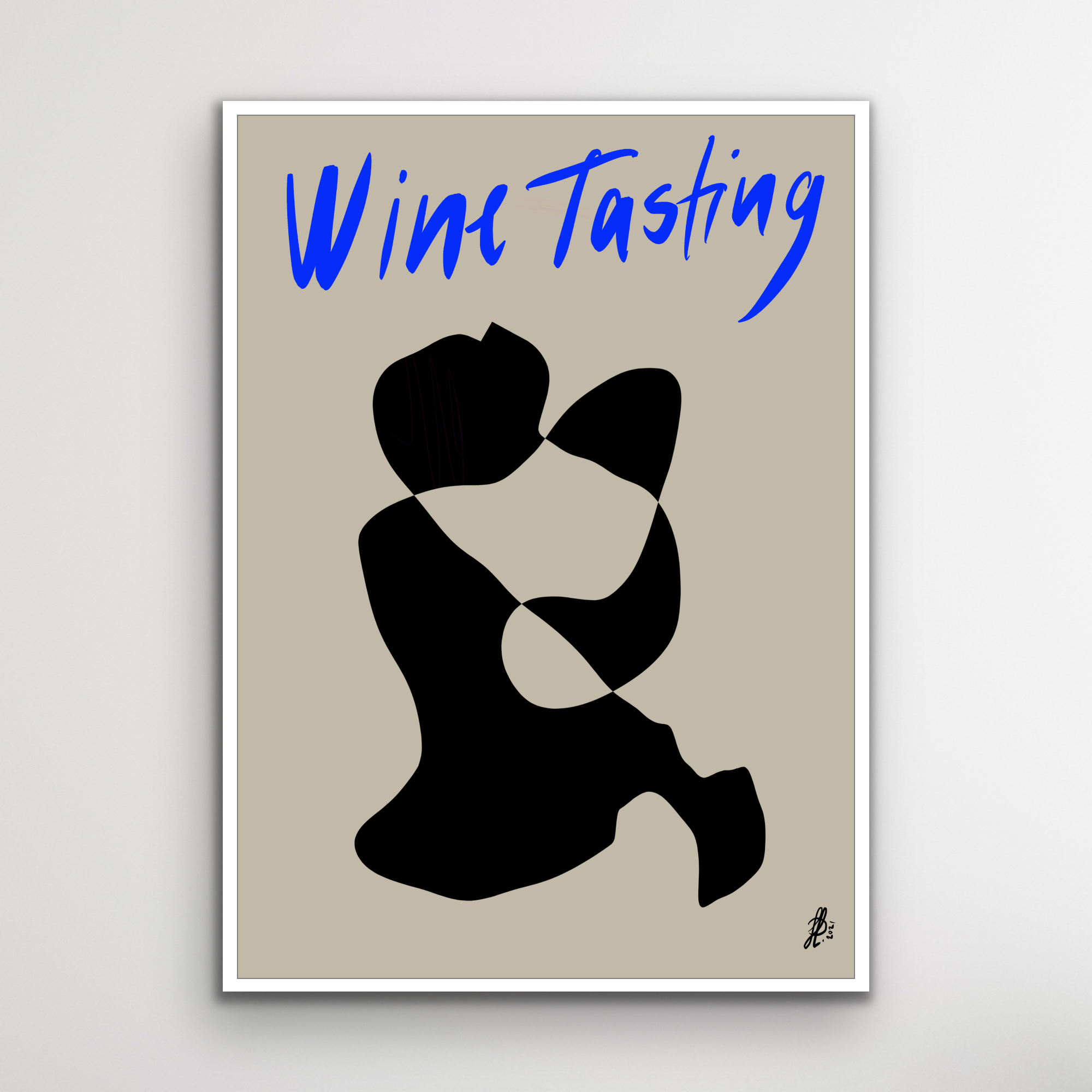 Canvas Print: "Wine Tasting #1"