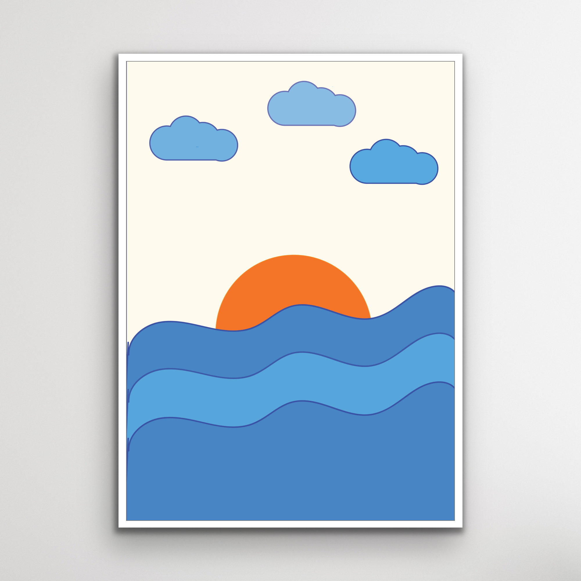 Poster: "Sunset"