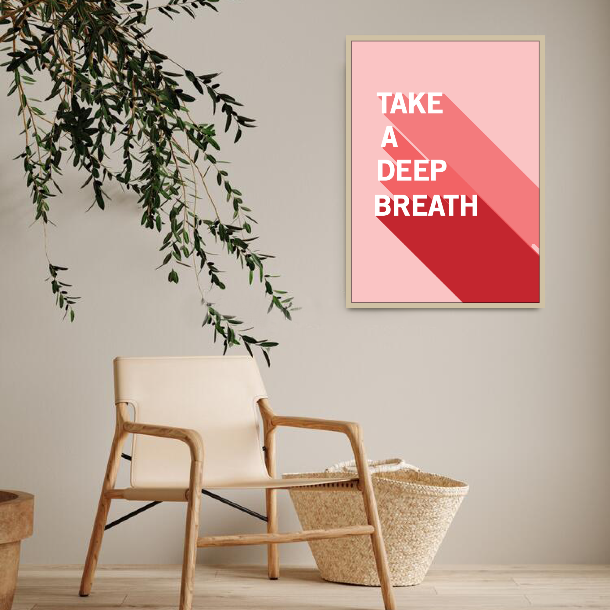 Poster: "Take A Deep Breath"