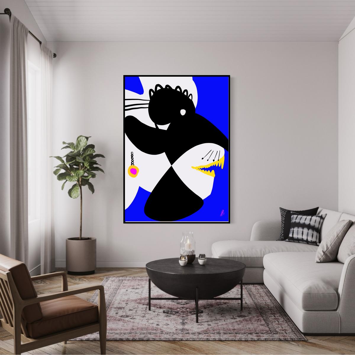 Leinwandbild: „Masked Tiger“