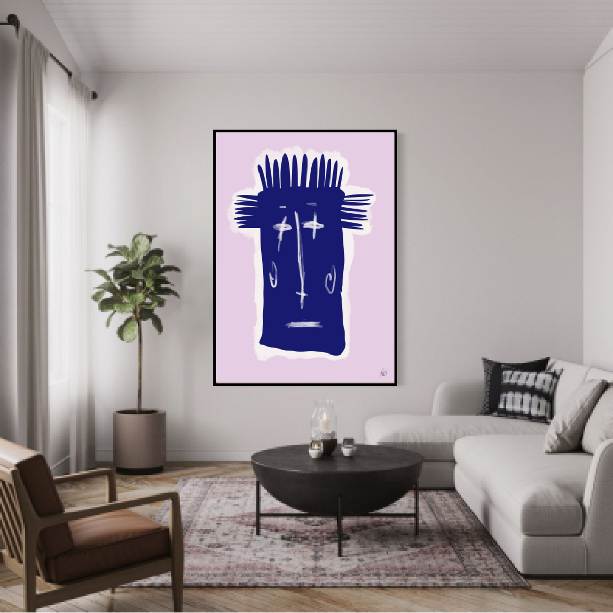 Leinwandbild: „Totem“