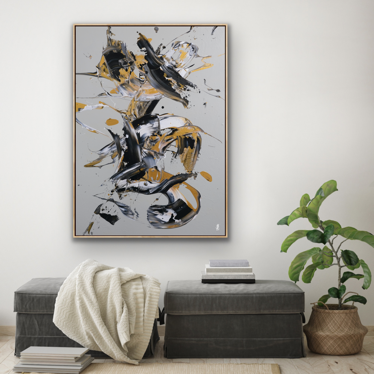 Leinwandbild: „Less Is More #29“