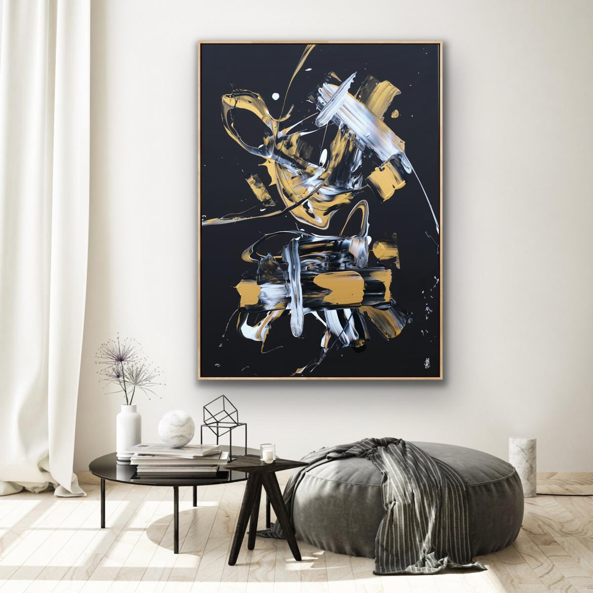 Leinwandbild: „Less Is More #46“