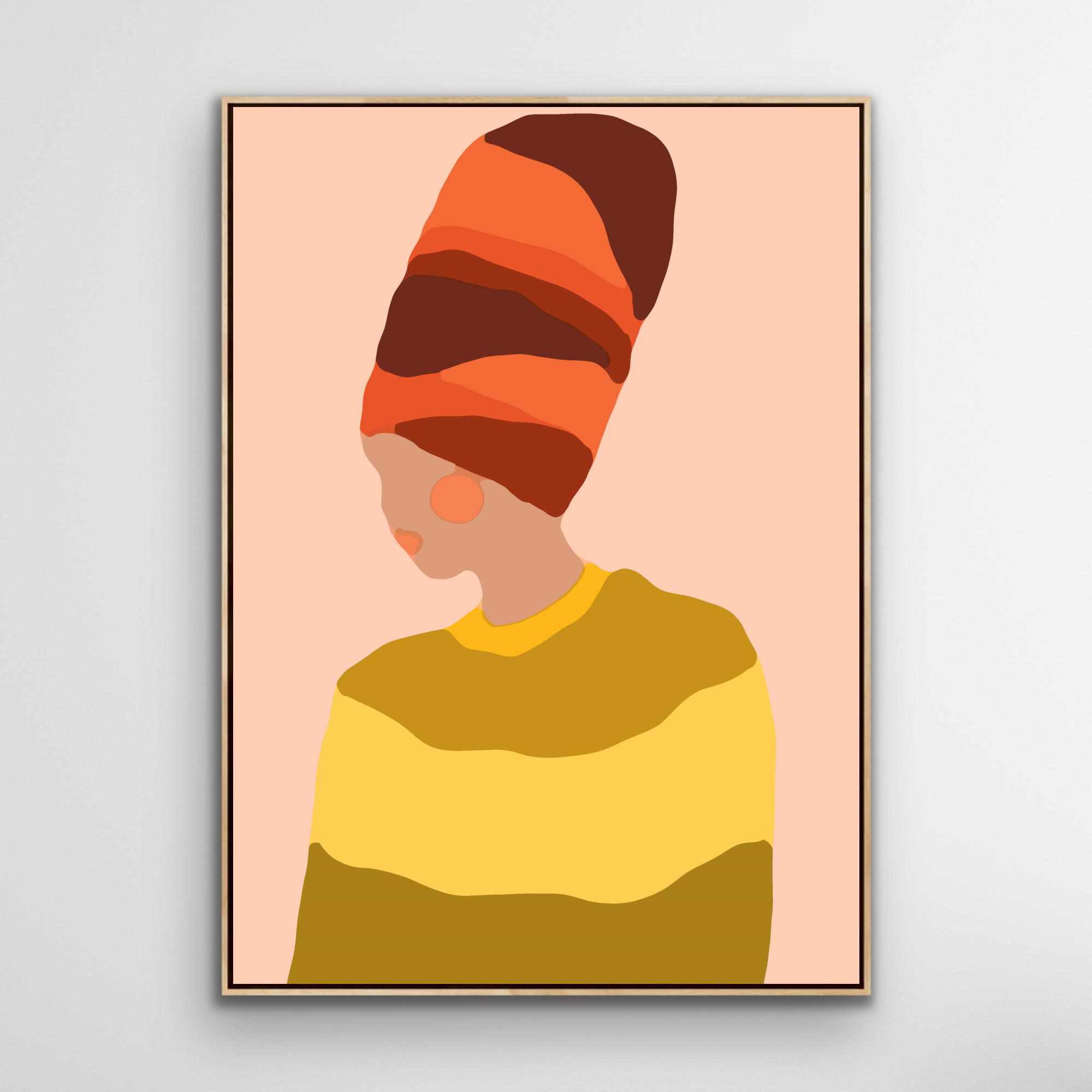 Poster: "Woman In Yellow"