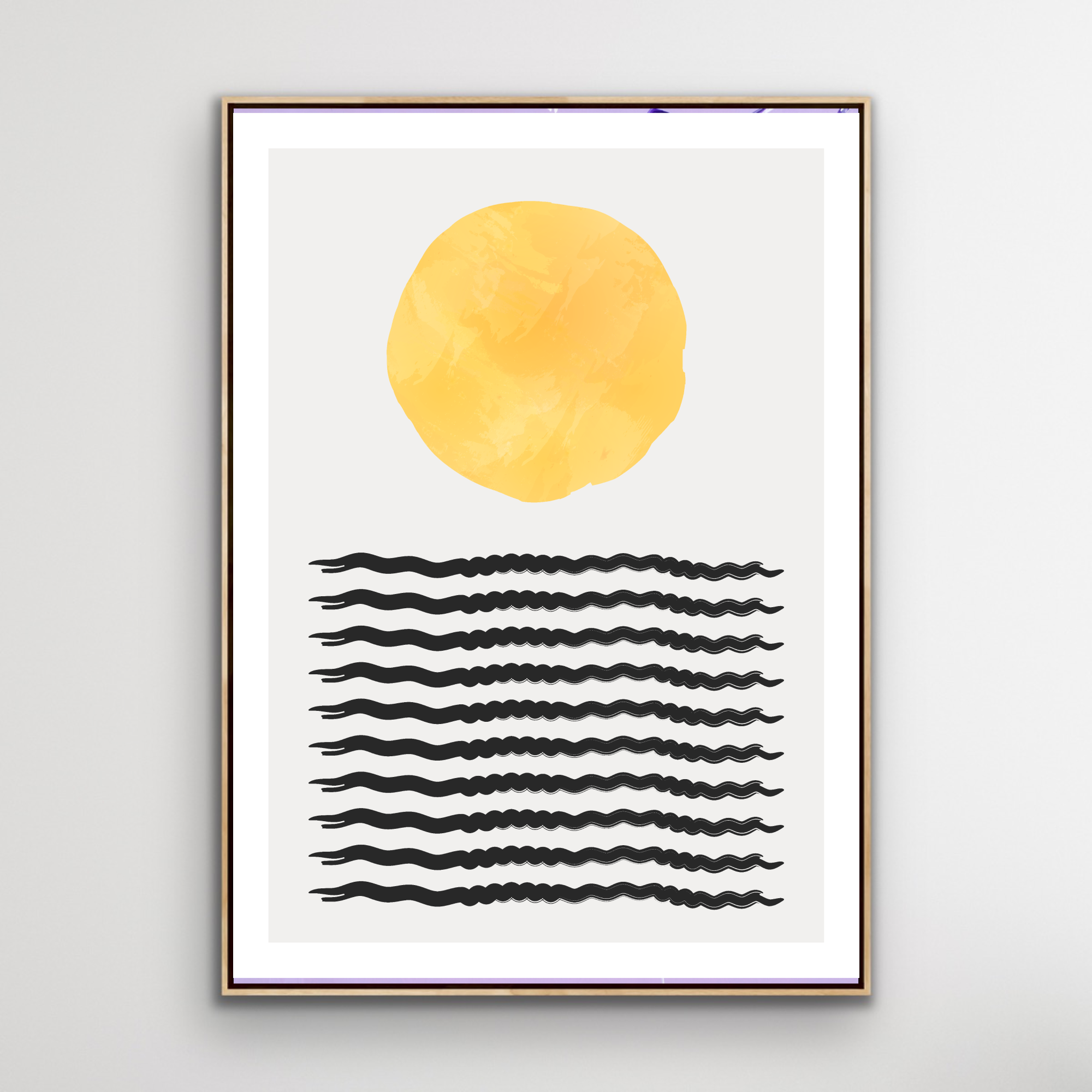 Poster: "Sun Over Sea"