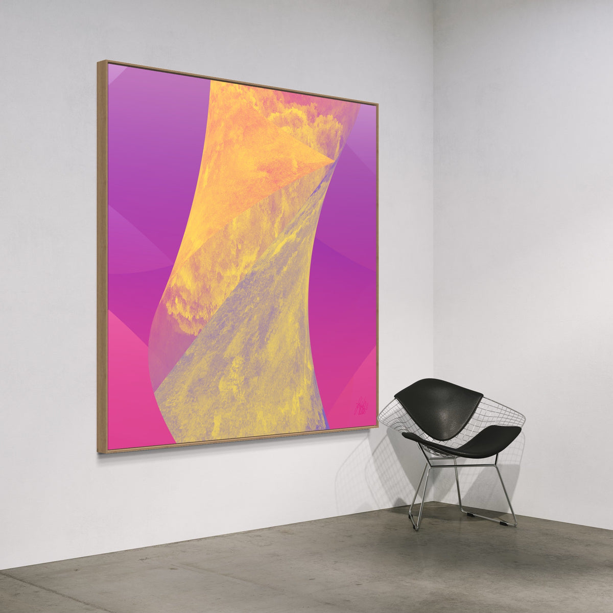 Canvas Print: "Tsunami"