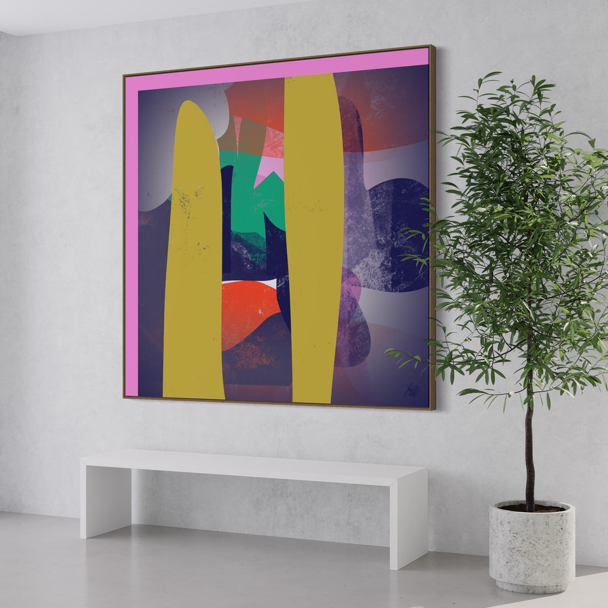 Leinwandbild: „Suspicious Minds“