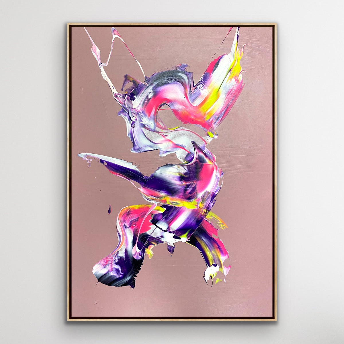 Maleri: "Less Is More #25" 100 x 70 cm