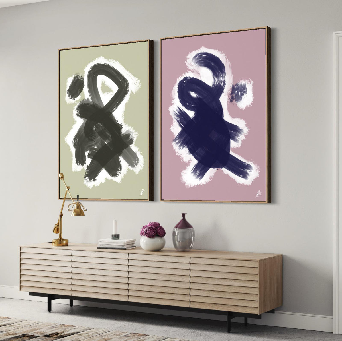Art Wall 12 (2 Leinwandbilder)