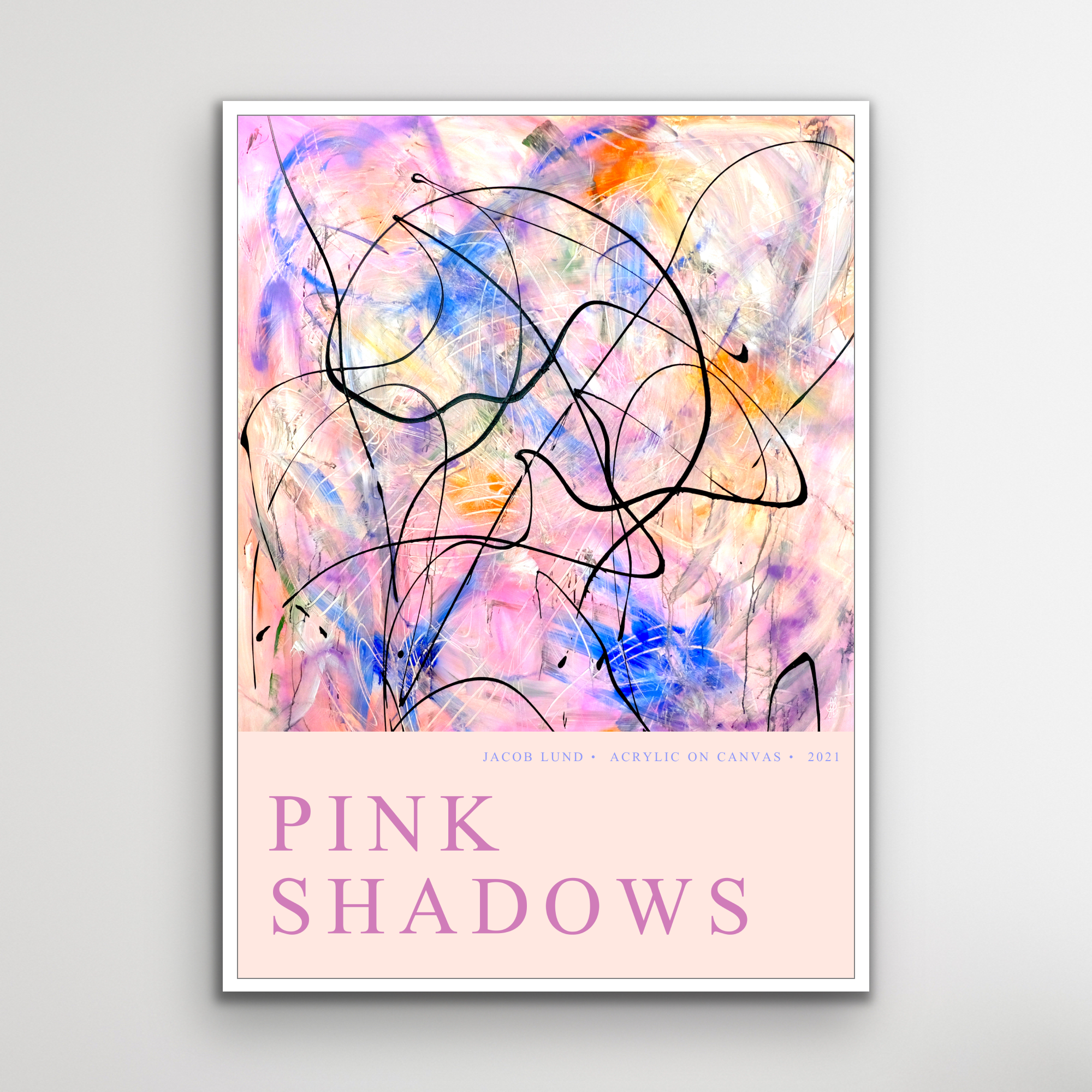 Plakat: "Pink Shadows"
