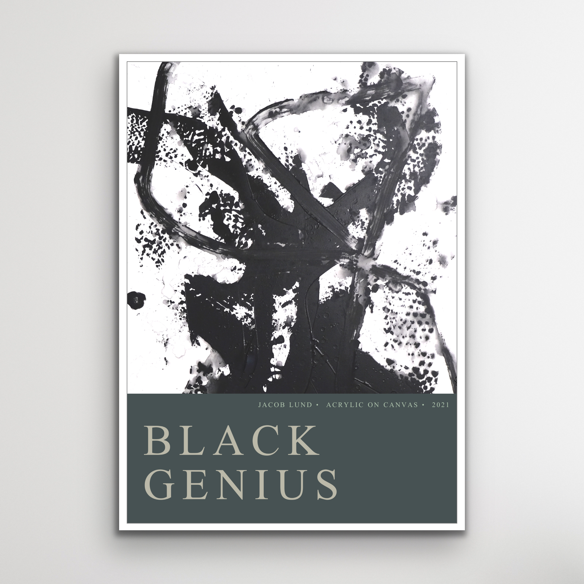 Plakat: "Black Genius"