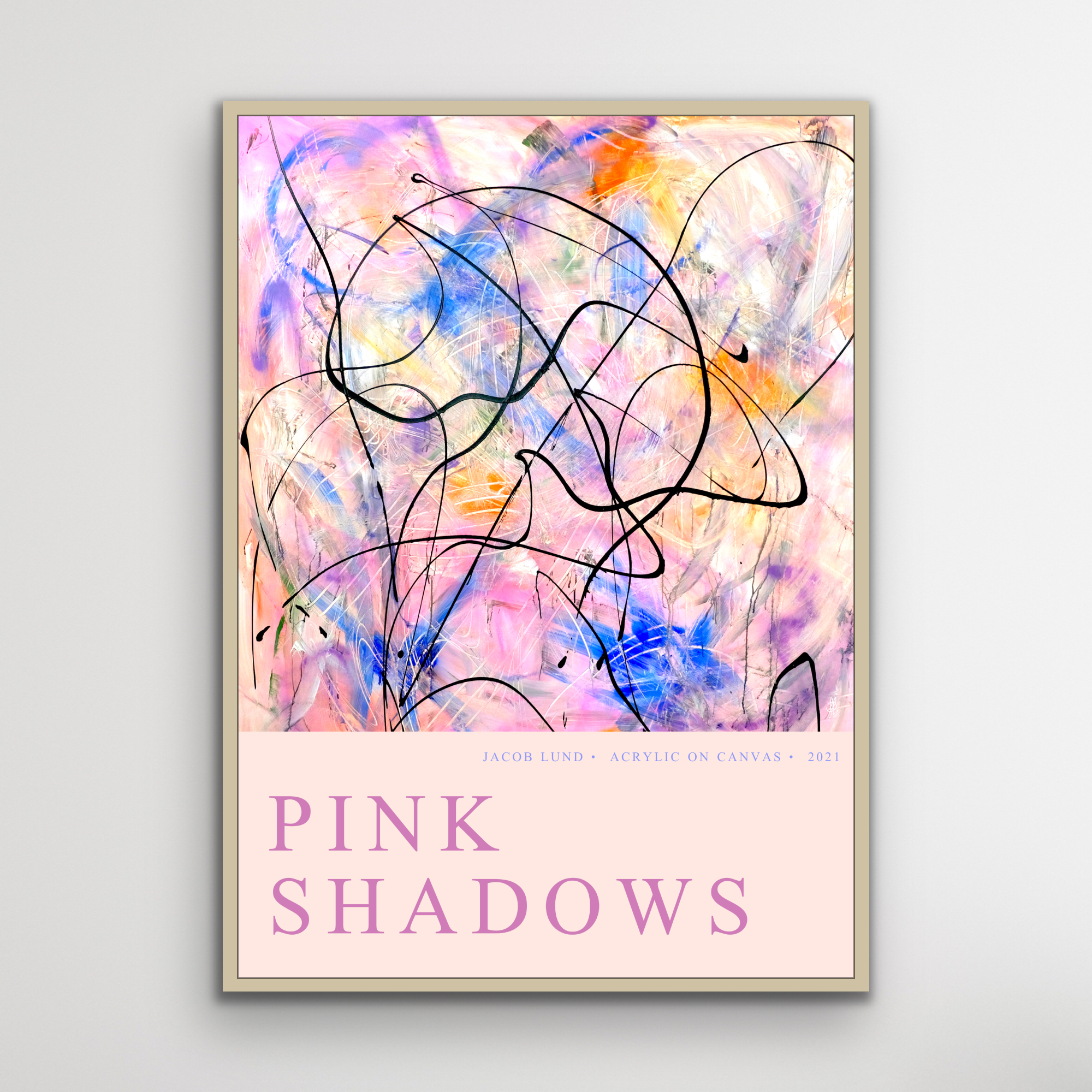 Poster: "Pink Shadows"