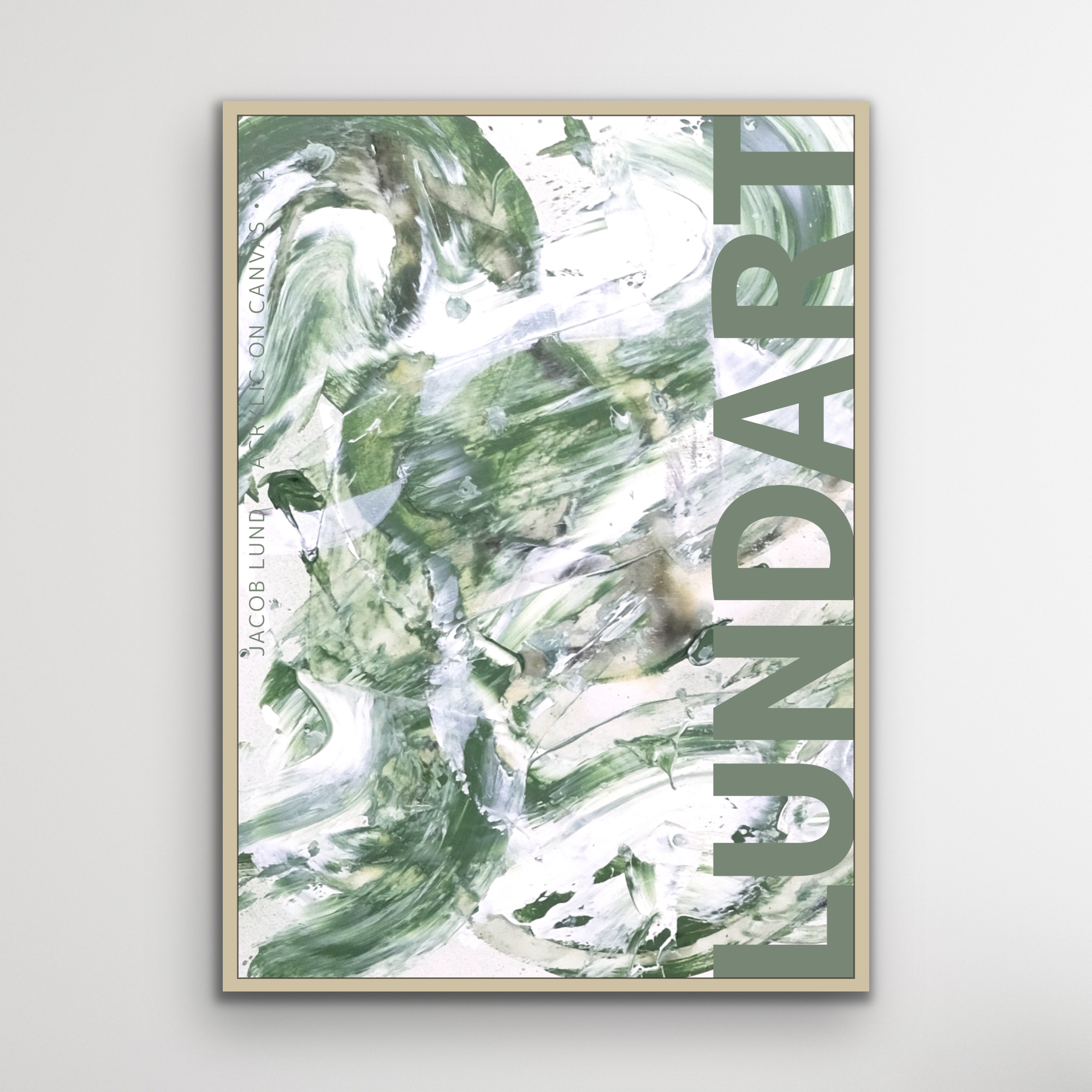 Poster: "Green Road - LUNDART"