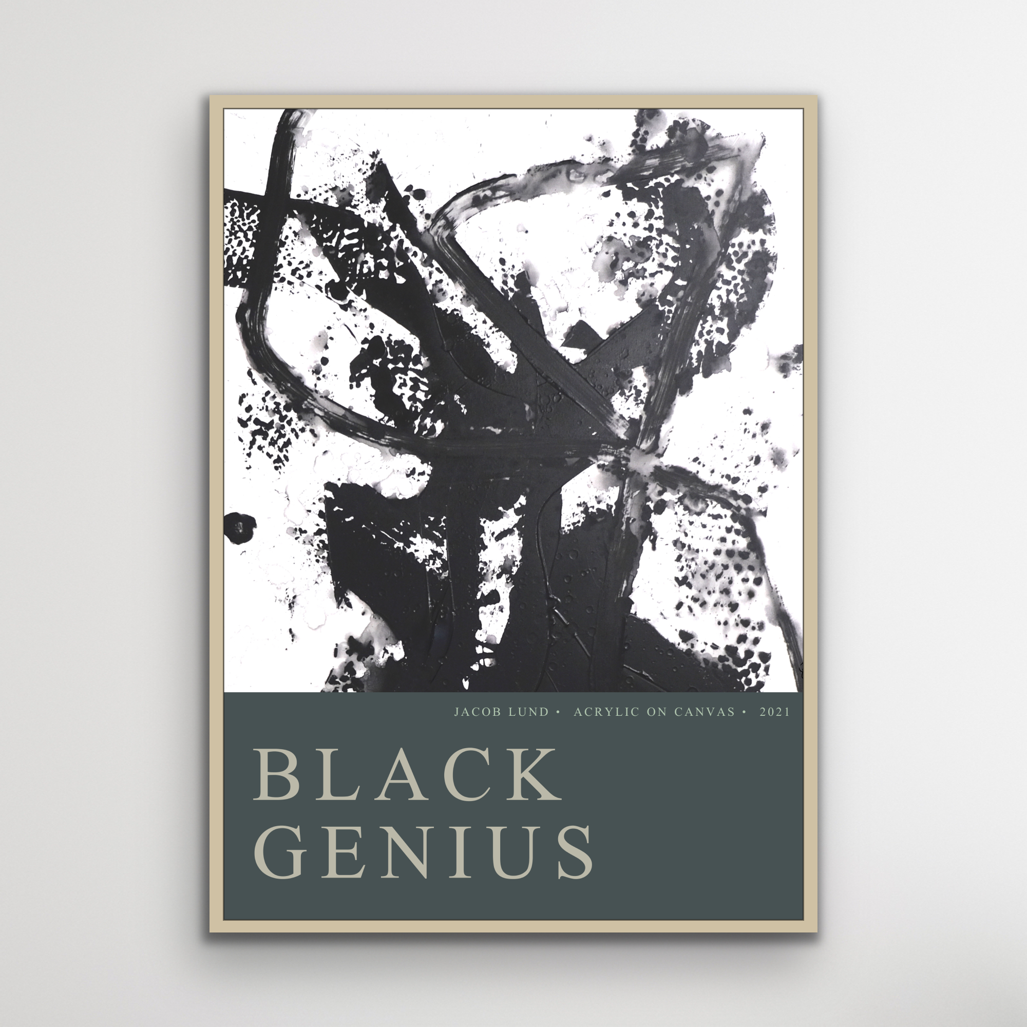 Plakat: "Black Genius"