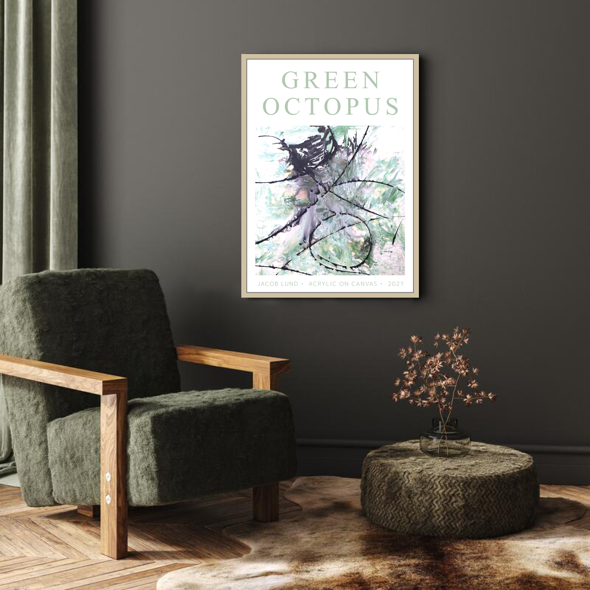 Poster: "Green Octopus"