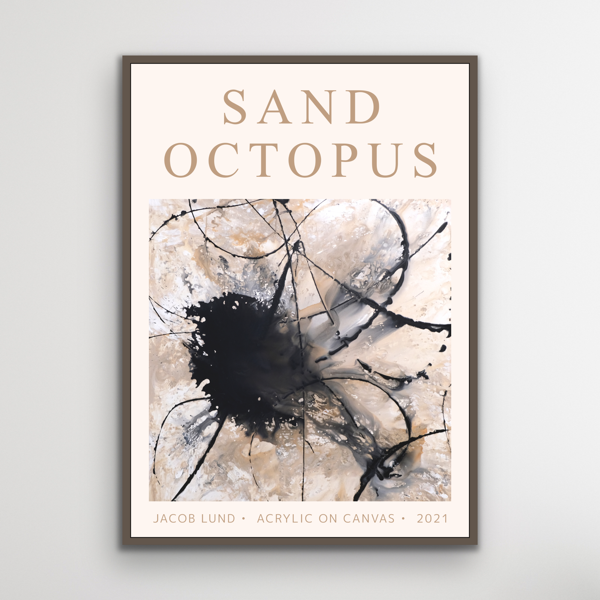 Poster: "Sand Octopus"