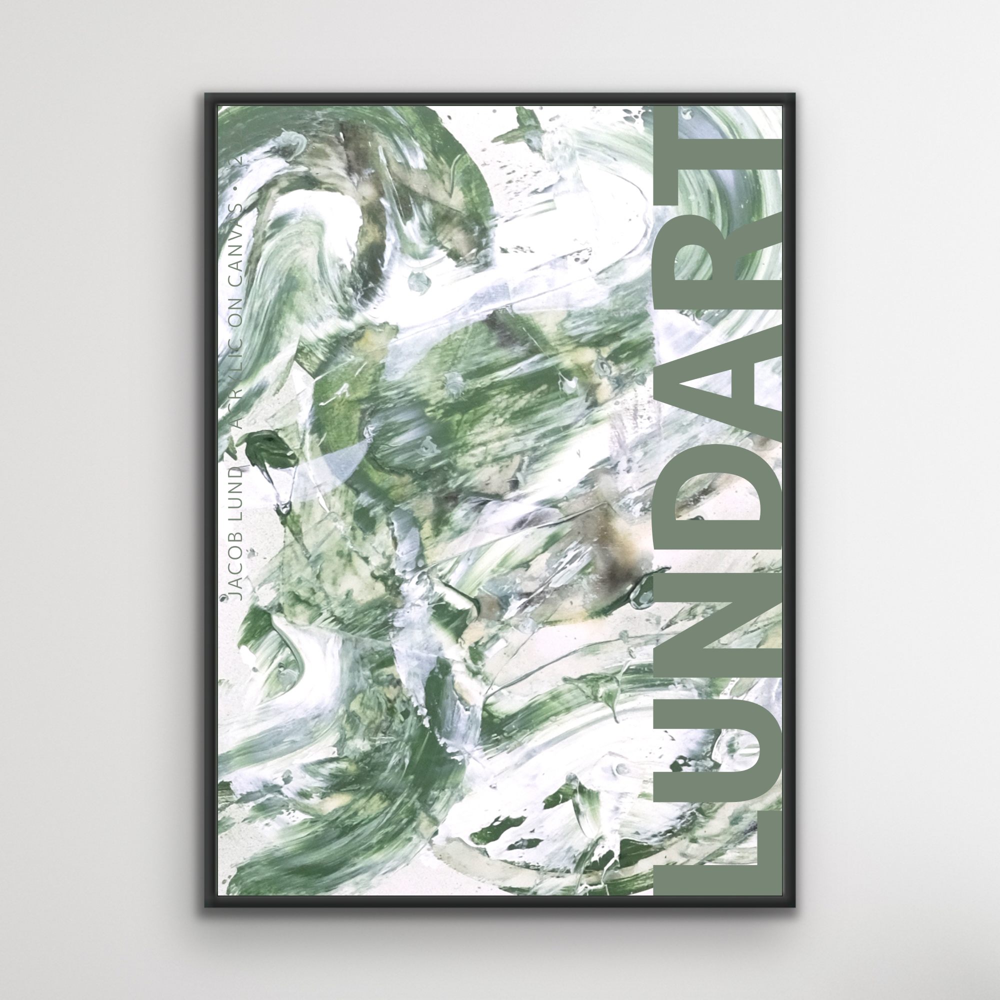 Poster: "Green Road - LUNDART"