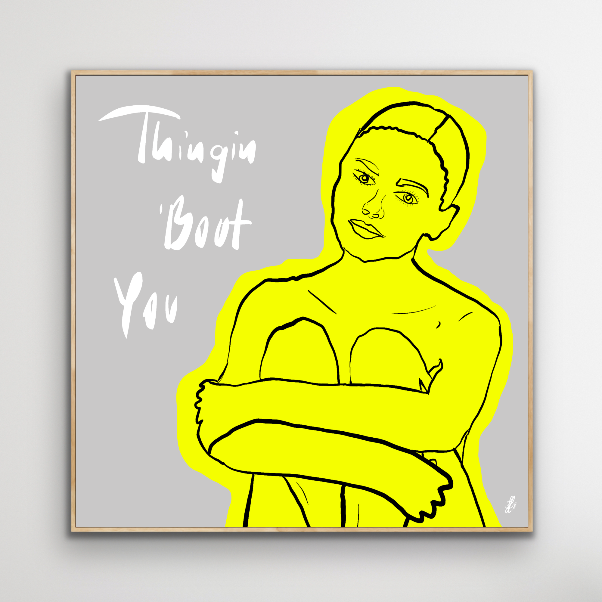 Plakat: "Thinkin Bout You"