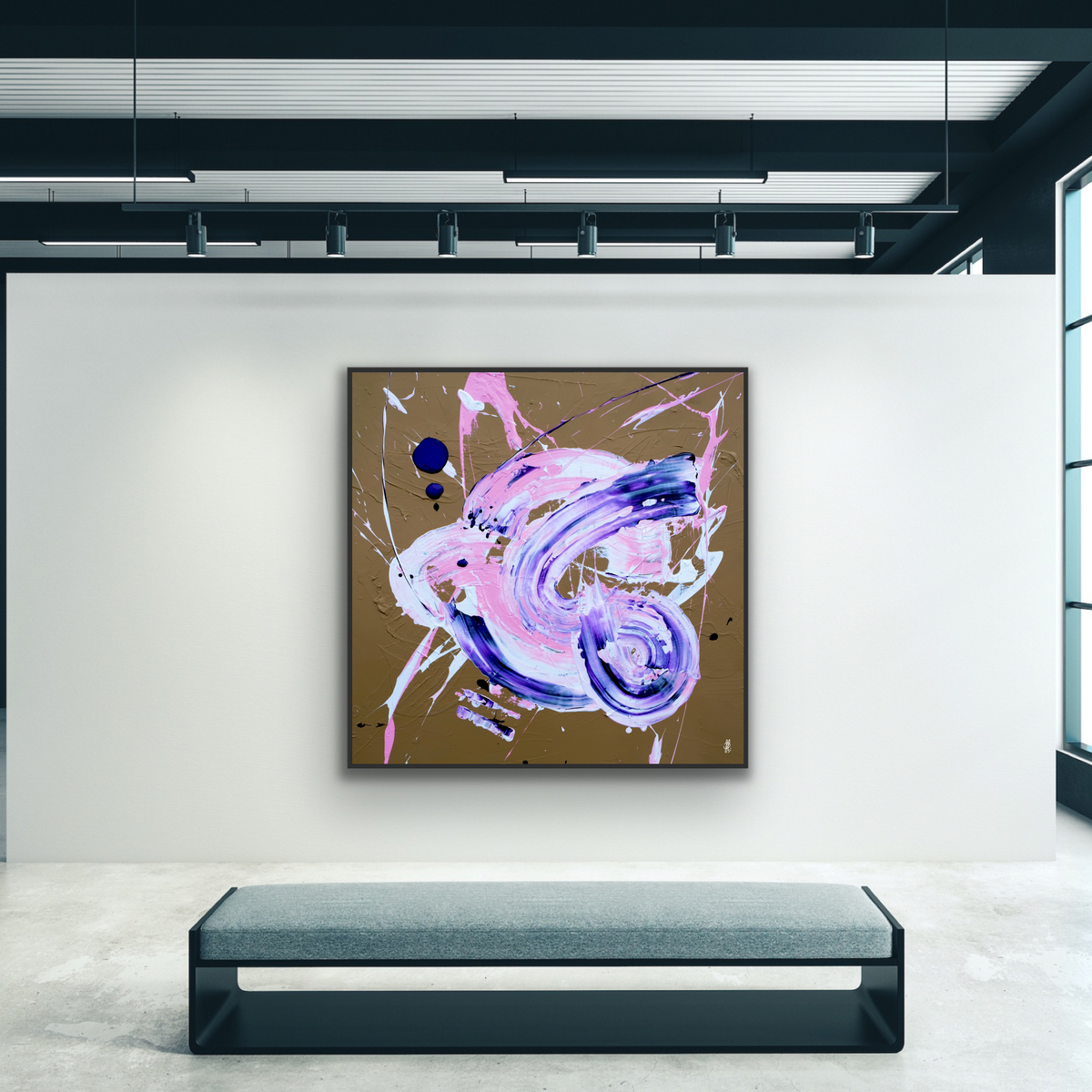 Leinwandbild: „The Thinking Rabbit“