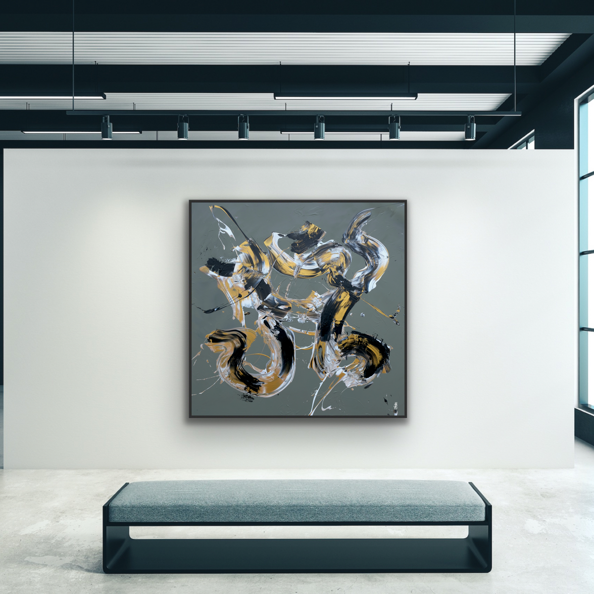 Leinwandbild: „Less Is More #36“