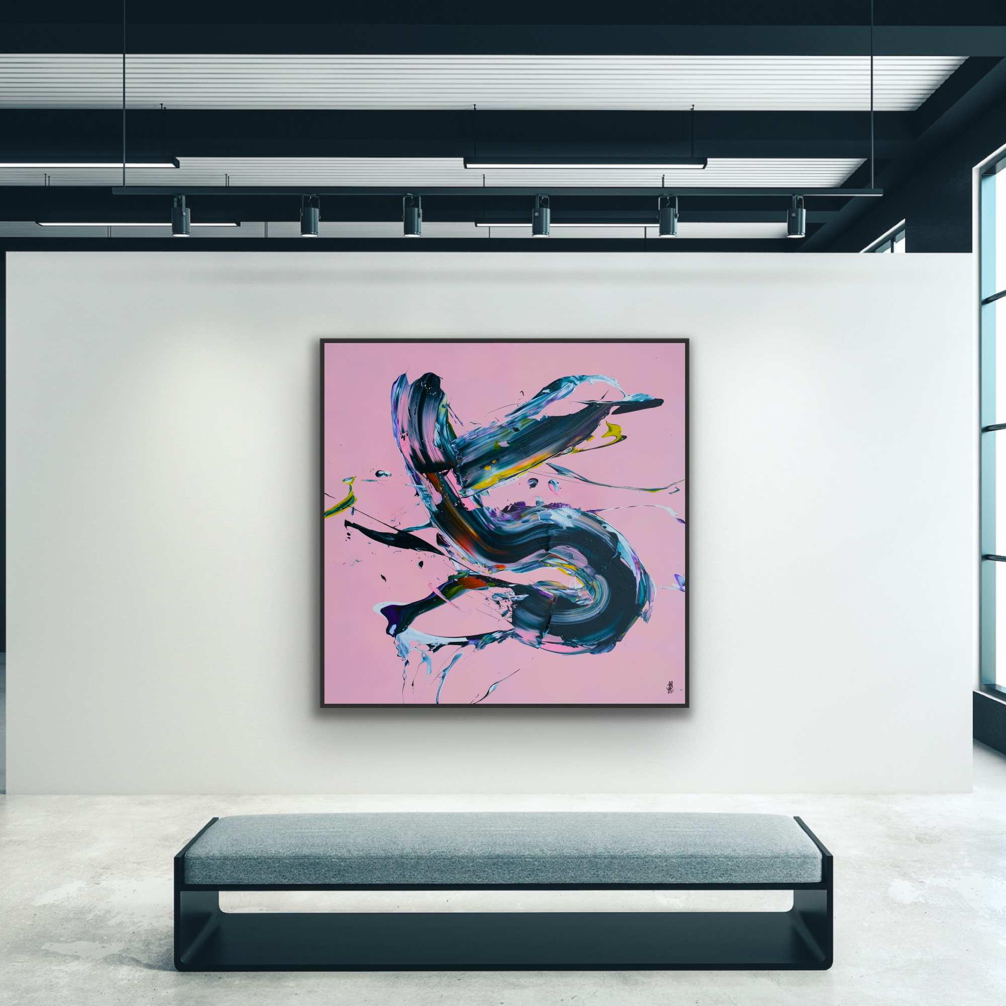 Canvas Print: "Worm With Cape"