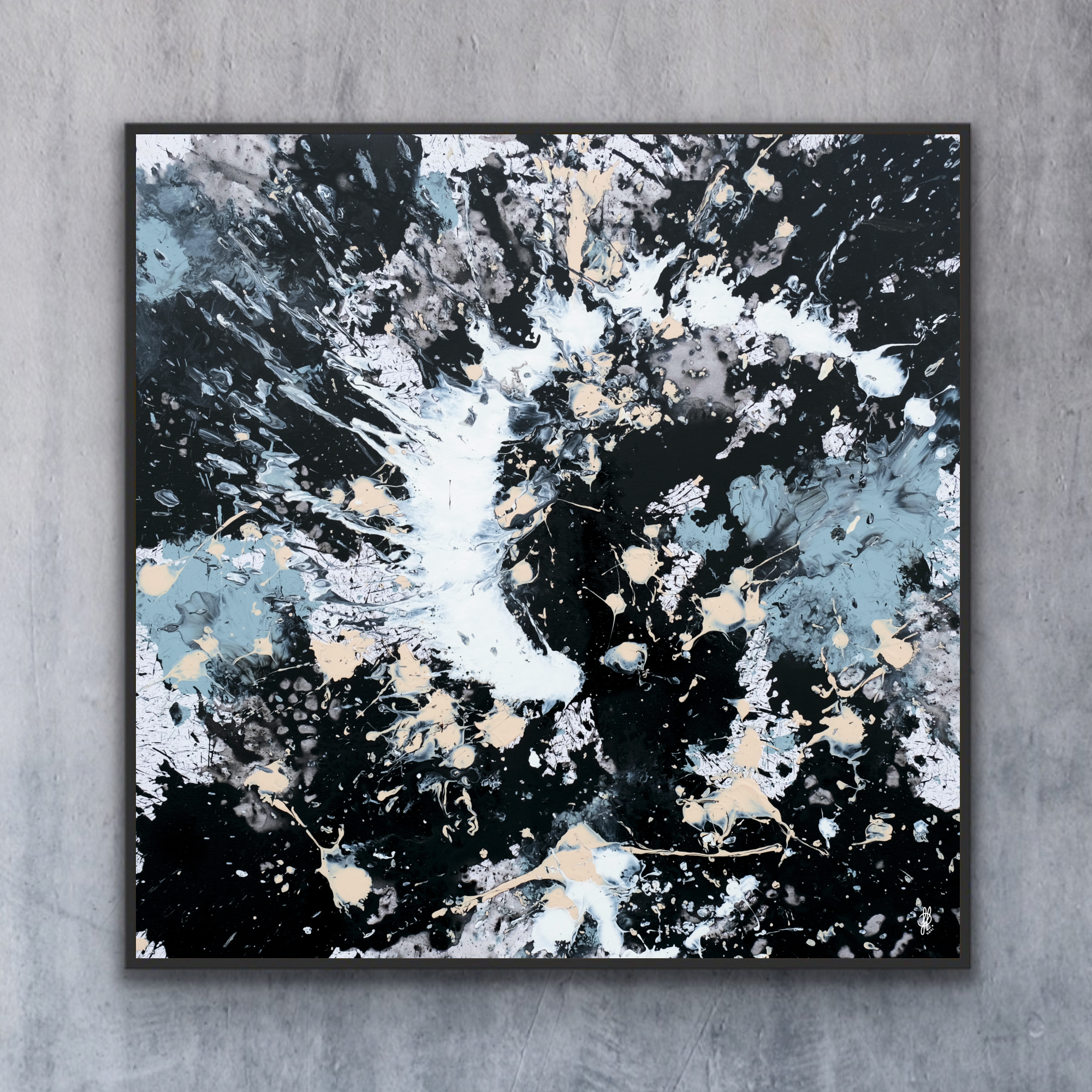 Canvas print: "Chaos In My Mind #7"
