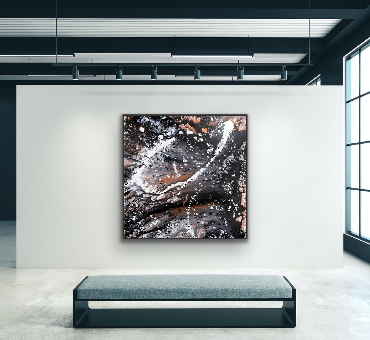 Leinwandbild: „Flow“