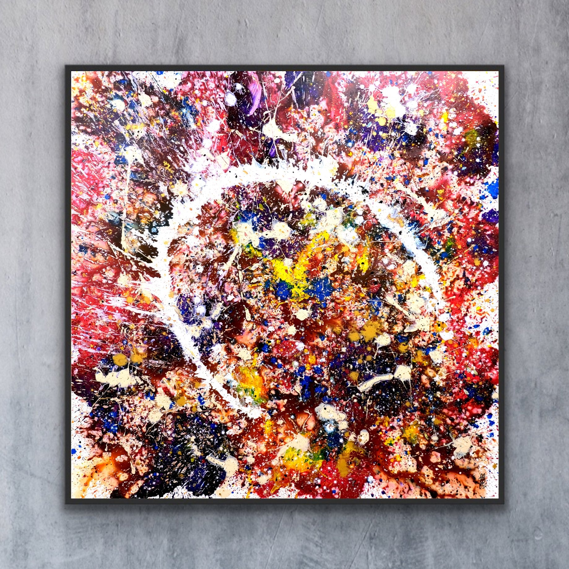 Canvas print: "Chaos In My Mind"