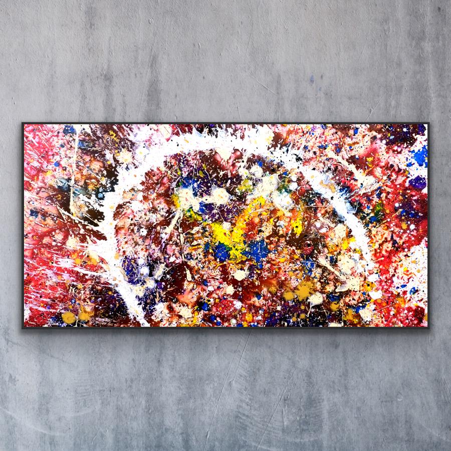 Canvas print:  "Chaos In My Mind" (Rectangle)